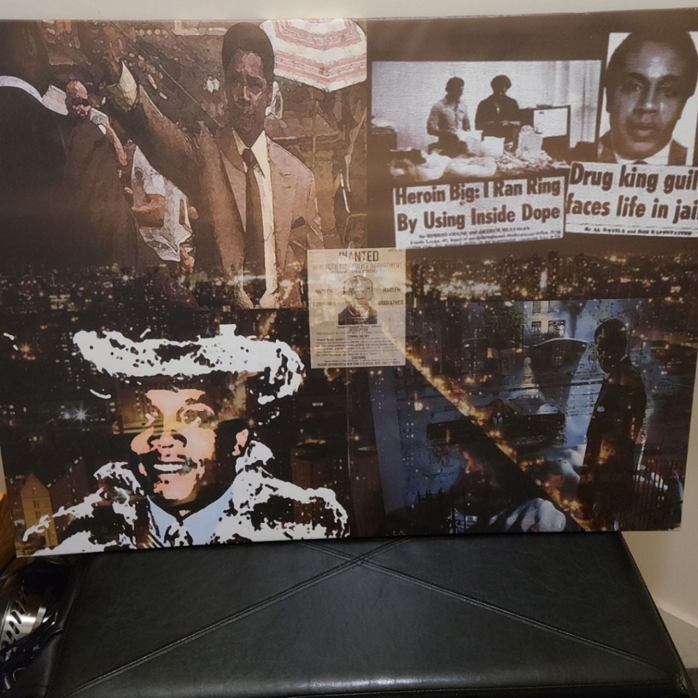 American Gangster Frank Lucas Canvas
